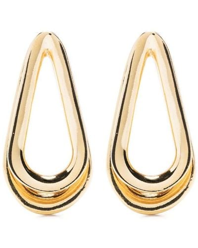 Annelise Michelson Ellipse S Double Earrings - Metallic