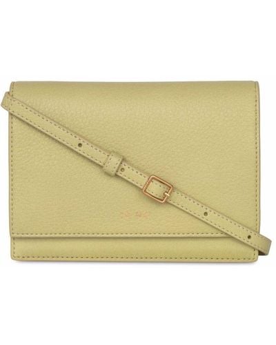 Yu Mei Suki Leather Clutch - Natural