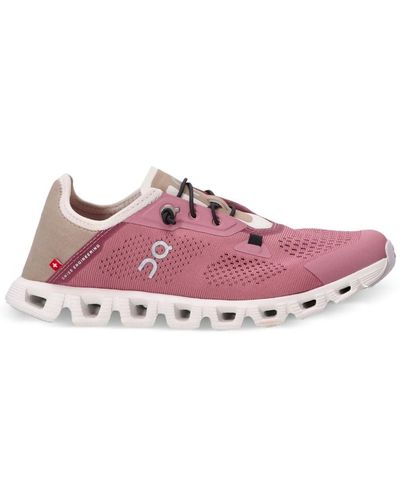 On Shoes Cloud 5 Coast Lace-up Trainers - Pink