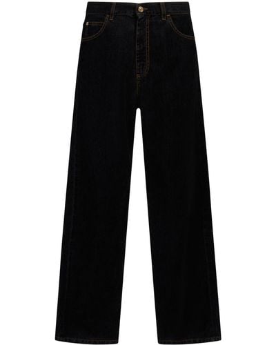 Marni Straight-leg Cotton Jeans - Black