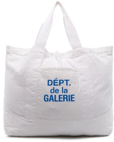 GALLERY DEPT. Logo-print Cotton Tote - Gray