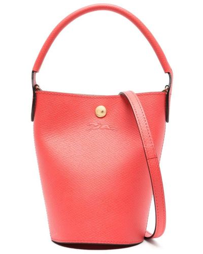 Longchamp Épure Leather Mini Crossbody Bag - Pink