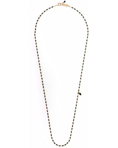 Isabel Marant Beaded Chain Necklace - Blue