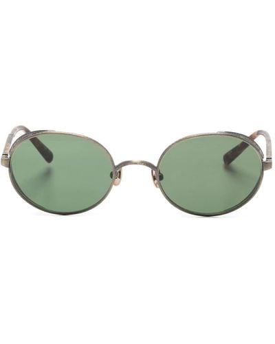 Matsuda M3137 Round-frame Sunglasses - Green