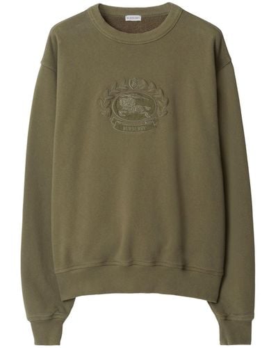 Burberry Oak Leaf Crest Sweatshirt - Grün