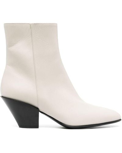 Roberto Festa Allyk 80mm Ankle Boots - Natural