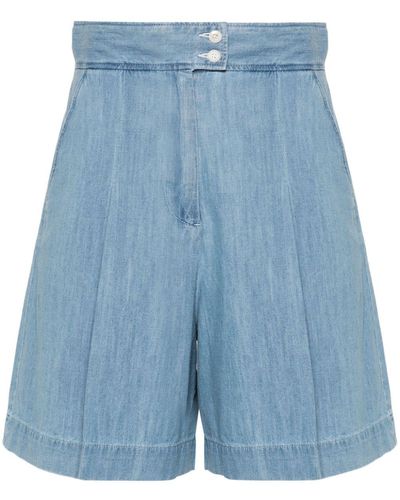 A.P.C. Diane Jeans-Shorts - Blau