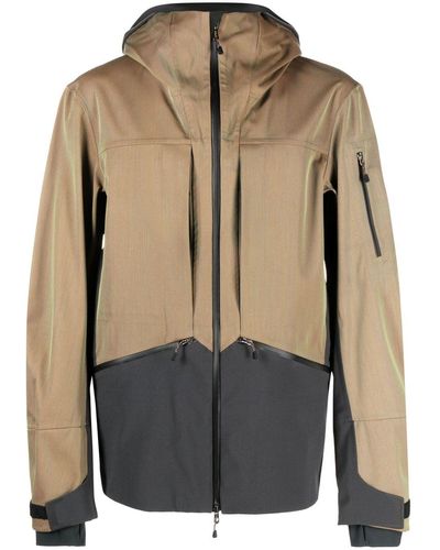 Sease Rima Two-tone Shell Jacket - Grey