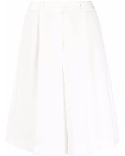 Fabiana Filippi Knee-length Tailored Shorts - White