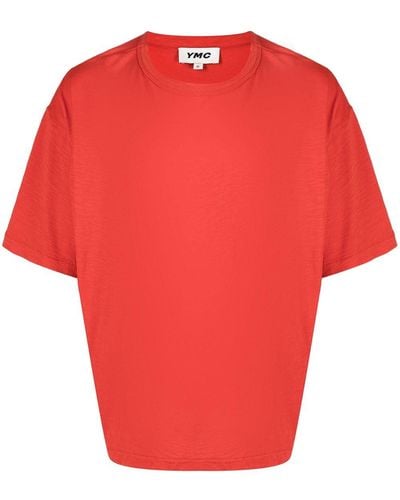 YMC T-shirt Triple - Rosso