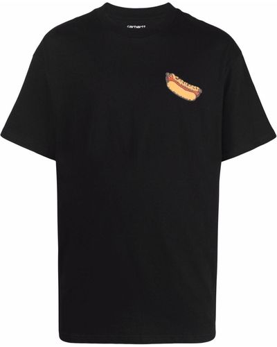 Carhartt Flavour Graphic-print T-shirt - Black