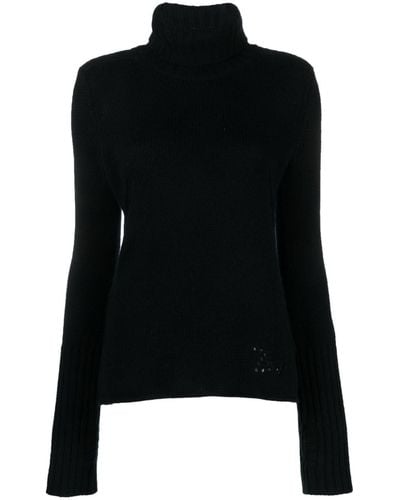 Zadig & Voltaire Roll-neck Cashmere Sweater - Black