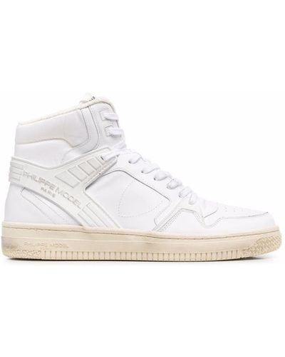 Philippe Model High-top Sneakers - White