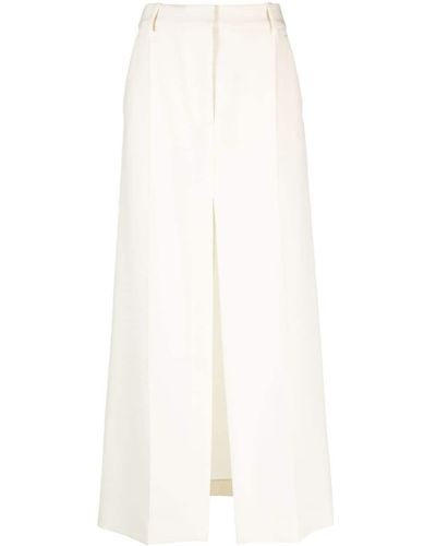 Stella McCartney Katoenen Maxi-rok - Wit