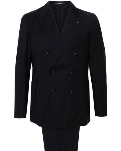 Tagliatore Double-breasted suit - Blu
