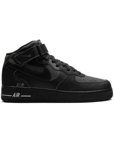 Nike Air Force 1 Mid Halloween Sneakers - Schwarz