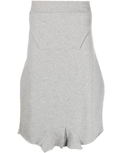 Givenchy Inverted Mélange Sweatshirt Shorts - Gray
