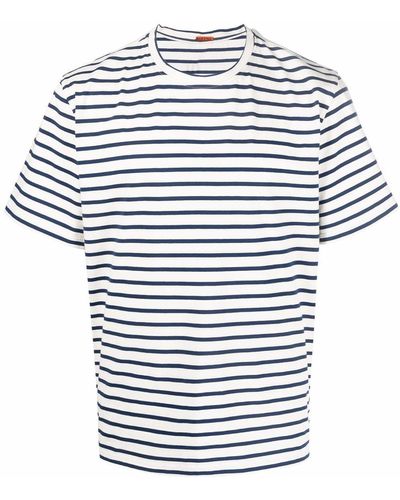 Barena Horizontal-stripe Crewneck T-shirt - White