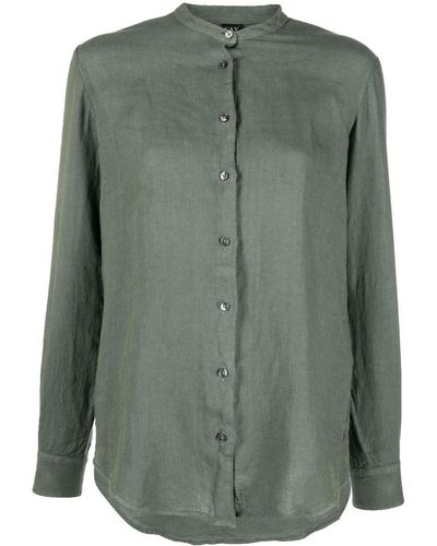 Fay Button-up Blouse - Groen