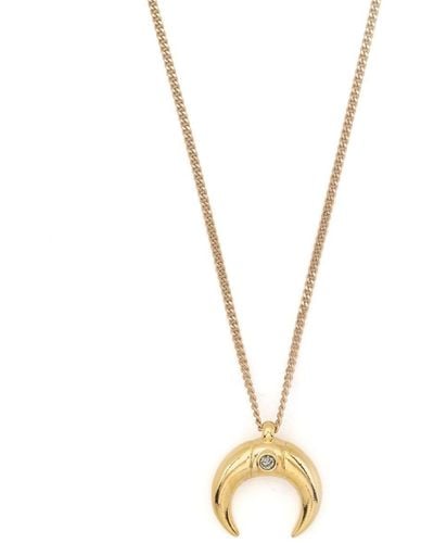 Isabel Marant Charm Chain Necklace - Metallic