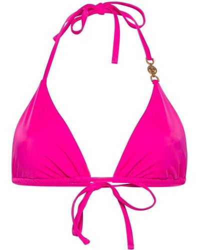 Versace Medusa '95 Bikini Top - Pink
