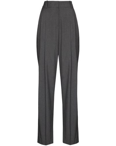 Frankie Shop Gelso High-waisted Darted Trouser - Grey