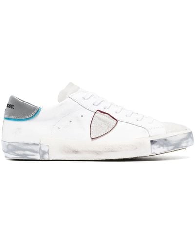 Philippe Model Paris Low Sneakers - And Gray - White