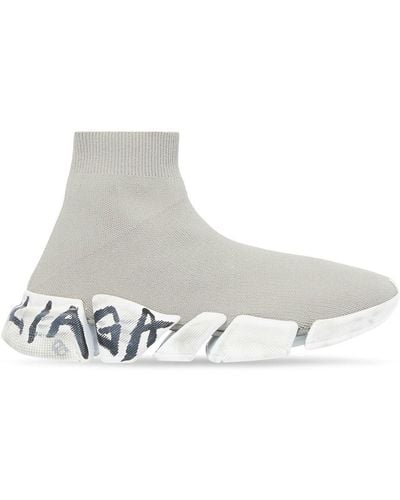 Balenciaga Sneakers Speed con stampa - Bianco