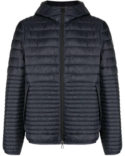PS by Paul Smith Padded Zip-up Jacket - Blue
