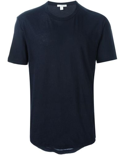 James Perse Classic T-shirt - Zwart