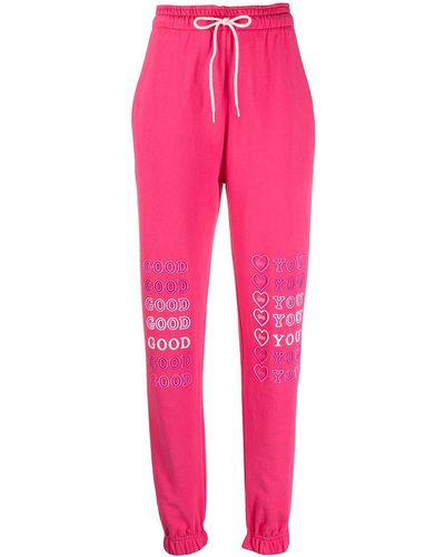 IRENEISGOOD Printed Sweatpants - Pink