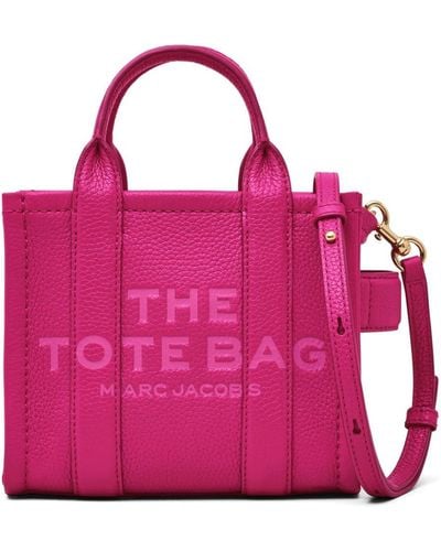 Marc Jacobs The Mini Leren Shopper - Roze