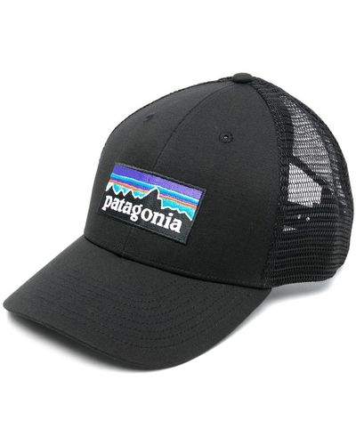 Patagonia ロゴ キャップ - ブラック