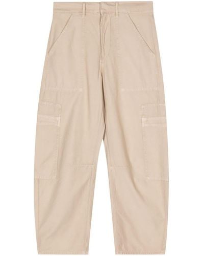 Citizens of Humanity Marcelle Cotton Cargo Trousers - Natural