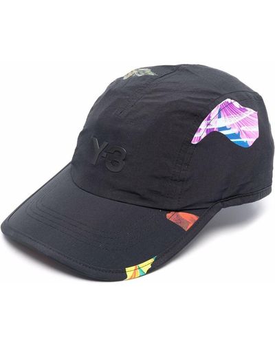 Y-3 Logo-print Baseball Cap - Black