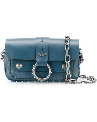 Zadig & Voltaire X Kate Moss Kate Wallet Bag - Blue