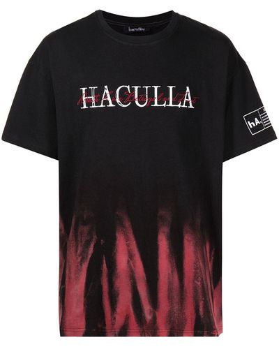 Haculla ロゴ Tシャツ - ブラック