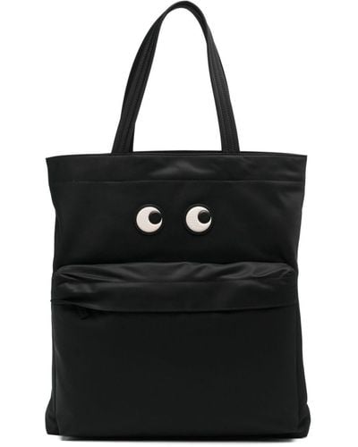 Anya Hindmarch I Am A Plastic Bag Tote Bag - Black