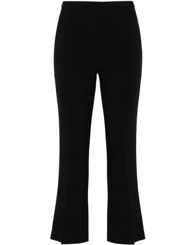 Blanca Vita Pleomele Cropped Trousers - Black