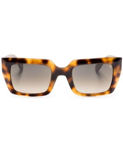 Etnia Barcelona Gorgonia Square-frame Sunglasses - Brown