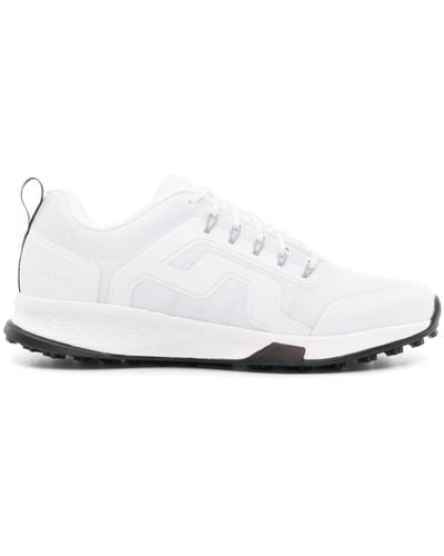J.Lindeberg Range Finder Golf-Sneakers mit Mesh - Weiß