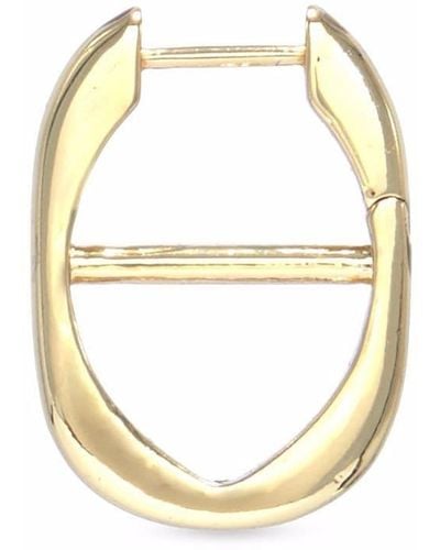 CAPSULE ELEVEN Chain Hoop Earrings - Metallic