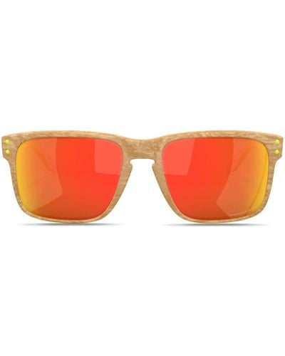 Oakley Hoolbrook Coalesce Square-frame Sunglasses - Orange