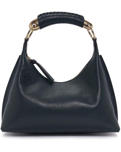 Altuzarra Petit sac porté épaule en cuir - Bleu