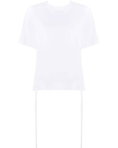 Save The Duck T-shirt con coulisse Ursa - Bianco