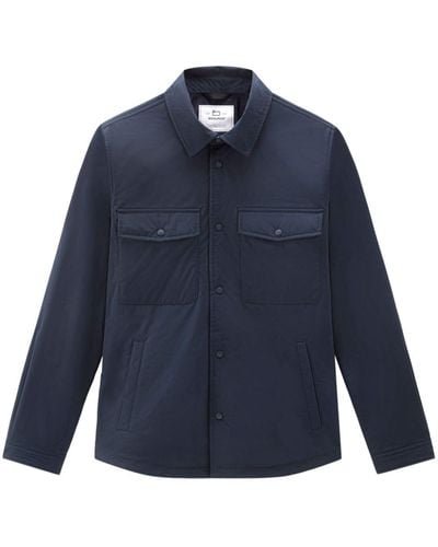 Woolrich Alaskan パデッド シャツジャケット - ブルー