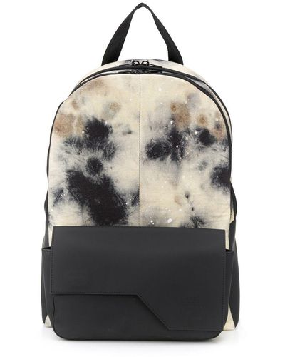 DIESEL Rucksack mit Batikmuster - Mehrfarbig