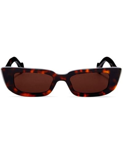 Ambush Nova Rectangle-frame Sunglasses - Brown