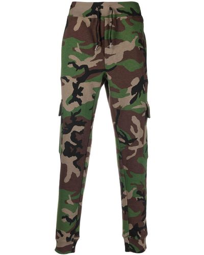 Polo Ralph Lauren Tapered-Hose mit Camouflagemuster - Grün