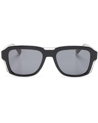 Face A Face Shiro 2 Square-frame Sunglasses - Grey